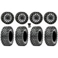 thumbnail image 1 of System 3 SB-6 15" Wheels Gunmetal (4+3) 32" Roxxzilla Tires Polaris RZR Turbo R & Pro R Ranger 1500 Xpedition, 1 of 4