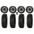 thumbnail image 1 of System 3 SB-6 15" Wheels Gunmetal (4+3) 33" Roctane ST Tires Polaris RZR Turbo R & Pro R Ranger 1500 Xpedition, 1 of 4