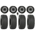 thumbnail image 1 of System 3 SB-6 15" Wheels Gunmetal (4+3) 33" XCR350 Tires Polaris RZR Turbo R & Pro R Ranger 1500 Xpedition, 1 of 4