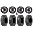 thumbnail image 1 of System 3 SB-6 15" Wheels Gunmetal (4+3) 35" Alpha Tires Polaris RZR Turbo R & Pro R Ranger 1500 Xpedition, 1 of 4