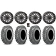 thumbnail image 1 of System 3 SB-6 15" Wheels Gunmetal (4+3) 35" Lynx SXS Tires Polaris RZR XP 1000 / PRO XP / Ranger XP 900/1000, 1 of 4