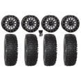 thumbnail image 1 of System 3 SB-6 15" Wheels Gunmetal (4+3) 35" RC500 Tires Polaris RZR Turbo R & Pro R Ranger 1500 Xpedition, 1 of 4