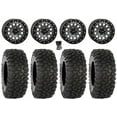thumbnail image 1 of System 3 SB-6 15" Wheels Gunmetal (4+3) 35" XC450 Tires Polaris RZR Turbo R & Pro R Ranger 1500 Xpedition, 1 of 4