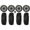 thumbnail image 1 of System 3 SB-6 15" Wheels Gunmetal (5+2) 32" Roctane ST Tires Polaris RZR XP 1000 / PRO XP / Ranger XP 900/1000, 1 of 4