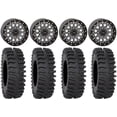 thumbnail image 1 of System 3 SB-6 15" Wheels Gunmetal (5+2) 32" XT400 Tires Sportsman RZR Ranger, 1 of 4