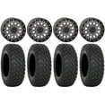 thumbnail image 1 of System 3 SB-6 15" Wheels Gunmetal (6+1) 33" RT320 Tires Sportsman RZR Ranger, 1 of 4