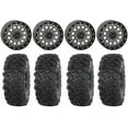 thumbnail image 1 of System 3 SB-6 15" Wheels Gunmetal (6+1) 35" Roctane T4 Tires Polaris RZR XP 1000 / PRO XP / Ranger XP 900/1000, 1 of 4