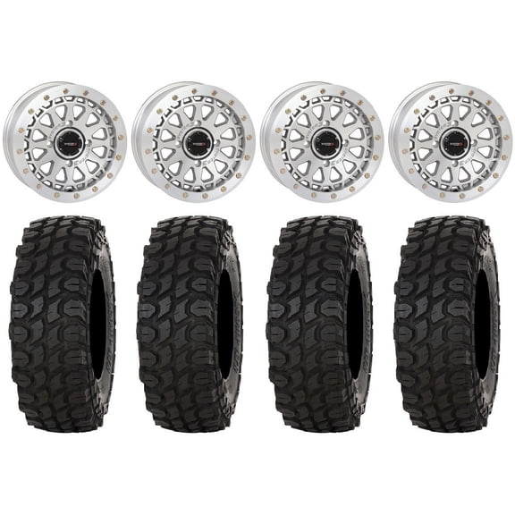 System 3 SB-6 15" Wheels Mh (6+1) 32" XComp ATR Tires Sportsman RZR Ranger