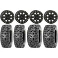 thumbnail image 1 of System 3 SB-7 14" Wheels Black (4+3) 26" Bear Claw HTR Tires Polaris RZR XP 1000 / PRO XP / Ranger XP 900/1000, 1 of 4