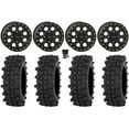 thumbnail image 1 of System 3 SB-7 14" Wheels Black (4+3) 27" ACP Tires Can-Am Maverick X3 / Honda Pioneer 1000 / Talon, 1 of 4