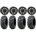 thumbnail image 1 of System 3 SB-7 14" Wheels Black (4+3) 27" Zilla Tires Sportsman RZR Ranger, 1 of 4