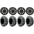 thumbnail image 1 of System 3 SB-7 14" Wheels Black (4+3) 28" Bogger Tires Polaris RZR XP 1000 / PRO XP / Ranger XP 900/1000, 1 of 4