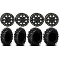 thumbnail image 1 of System 3 SB-7 14" Wheels Black (4+3) 28" Swamp Lite Tires Sportsman RZR Ranger, 1 of 4