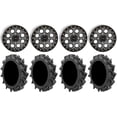 thumbnail image 1 of System 3 SB-7 14" Wheels Ti (4+3) 31" MotoHavok Tires Sportsman RZR Ranger, 1 of 4
