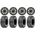 thumbnail image 1 of System 3 SB-7 14" Wheels Titanium (4+3) 30" Roxxzilla Tires Can-Am Maverick X3 / Honda Pioneer 1000 / Talon, 1 of 4
