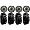 thumbnail image 1 of System 3 SB-7 14" Wheels Titanium (4+3) 32" BogMax Tires Kawasaki Mule Pro FXT, 1 of 4