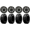 thumbnail image 1 of System 3 SB-7 15" Wheels Black (4+3) 29" Carnivore Tires Sportsman RZR Ranger, 1 of 4