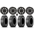 thumbnail image 1 of System 3 SB-7 15" Wheels Black (4+3) 30" Predator Tires Kawasaki Teryx Mule, 1 of 4
