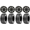 thumbnail image 1 of System 3 SB-7 15" Wheels Black (4+3) 30" Rampage Tires Sportsman RZR Ranger, 1 of 4