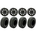 thumbnail image 1 of System 3 SB-7 15" Wheels Black (4+3) 32" Crawler XR Tires Sportsman RZR Ranger, 1 of 4
