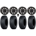 thumbnail image 1 of System 3 SB-7 15" Wheels Black (4+3) 33" Tenacity XNR Tires Kawasaki Teryx Mule, 1 of 4