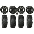 thumbnail image 1 of System 3 SB-7 15" Wheels Black (4+3) 37" RC500S Sticky Tires Polaris RZR XP 1000 / PRO XP / Ranger XP 900/1000, 1 of 4