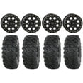 thumbnail image 1 of System 3 SB-7 15" Wheels Black (5+2) 32" Roctane T4 Tires Polaris RZR XP 1000 / PRO XP / Ranger XP 900/1000, 1 of 4