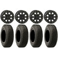 thumbnail image 1 of System 3 SB-7 15" Wheels Black (5+2) 35" BFG KM3 Tires Kawasaki Mule Pro FXT, 1 of 4