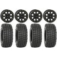 thumbnail image 1 of System 3 SB-7 15" Wheels Black (5+2) 35" XCR350 Tires Can-Am Maverick X3 / Honda Pioneer 1000 / Talon, 1 of 4