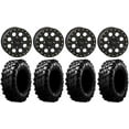 thumbnail image 1 of System 3 SB-7 15" Wheels Black (6+1) 35" Carnivore Tires Sportsman RZR Ranger, 1 of 4