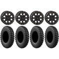 thumbnail image 1 of System 3 SB-7 15" Wheels Black (6+1) 35" MotoRally Tires Sportsman RZR Ranger, 1 of 4