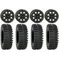 thumbnail image 1 of System 3 SB-7 15" Wheels Black (6+1/4+3) 33" XT400 Tires Can-Am Defender, 1 of 5