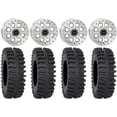 thumbnail image 1 of System 3 SB-7 15" Wheels Machined (5+2) 32" XT400 Tires Kawasaki Mule Pro FXT, 1 of 4