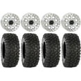 thumbnail image 1 of System 3 SB-7 15" Wheels Machined (5+2) 33" XC450 Tires Can-Am Maverick X3 / Honda Pioneer 1000 / Talon, 1 of 4