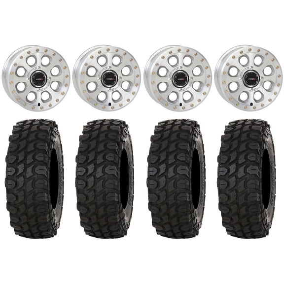 System 3 SB-7 15" Wheels Mh (5+2) 32" XComp ATR Tires Sportsman RZR Ranger