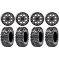 thumbnail image 1 of System 3 SB-7 15" Wheels Titanium (6+1) 32" Roxxzilla Tires Can-Am Maverick X3 / Honda Pioneer 1000 / Talon, 1 of 4