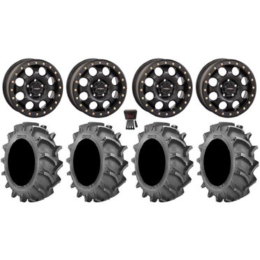 Bundle - 9 Items: MSA Blade 18\" Wheels Milled 33\" BKT...