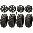 thumbnail image 1 of System 3 SB-7 Bdlk 18" Wheels 4+3 34" Blackwater Tires Polaris RZR Turbo R & Pro R Ranger 1500 Xpedition, 1 of 4