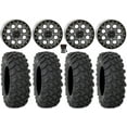 thumbnail image 1 of System 3 SB-7 Bdlk 18" Wheels Ti 4+3 35" XTR370 Tires Can-Am Maverick X3 / Honda Pioneer 1000 / Talon, 1 of 4