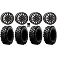 thumbnail image 1 of System 3 SB-8 Bdlk 15" Wheels Bk +38mm 33" Carnivore Tires Can-Am Maverick R, 1 of 4