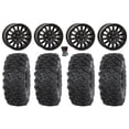 thumbnail image 1 of System 3 SB-8 Bdlk 15" Wheels Bk +38mm 33" Roctane T4 Tires Polaris RZR Turbo R & Pro R Ranger 1500 Xpedition, 1 of 4