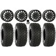 thumbnail image 1 of System 3 SB-8 Bdlk 15" Wheels Bk +68mm 32" XC450 Tires Can-Am Maverick R, 1 of 4