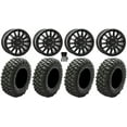thumbnail image 1 of System 3 SB-8 Bdlk 15" Wheels Bk +68mm 33" Crawler XR Tires Can-Am Maverick R, 1 of 4