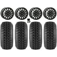 thumbnail image 1 of System 3 SB-8 Bdlk 15" Wheels Bk +68mm 33" Desert Series Tires Can-Am Maverick R, 1 of 4