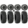 thumbnail image 1 of System 3 SB-8 Bdlk 15" Wheels Bk +68mm 35" XTR370 Tires Can-Am Maverick R, 1 of 4