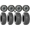 thumbnail image 1 of System 3 SB-8 Bdlk 15" Wheels Gy 33" SS360/HP Tires Polaris RZR Turbo R & Pro R Ranger 1500 Xpedition, 1 of 4