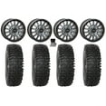 thumbnail image 1 of System 3 SB-8 Bdlk 15" Wheels Gy +38mm 37" RC500 Tires Can-Am Maverick R, 1 of 4
