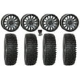 thumbnail image 1 of System 3 SB-8 Bdlk 15" Wheels Gy +38mm 37" RC500 Tires Polaris RZR Turbo R & Pro R Ranger 1500 Xpedition, 1 of 4