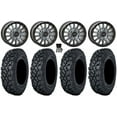 thumbnail image 1 of System 3 SB-8 Bdlk 15" Wheels Gy +68mm 32" Klever X/T Tires Can-Am Maverick R, 1 of 4
