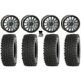 thumbnail image 1 of System 3 SB-8 Bdlk 15" Wheels Gy +68mm 33" BDC Tires Can-Am Maverick R, 1 of 4